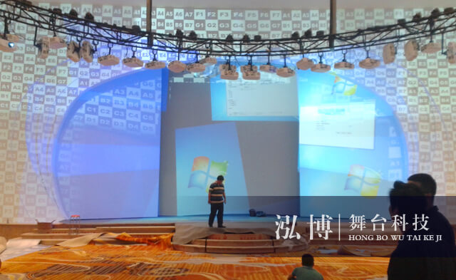 伸縮T型舞臺